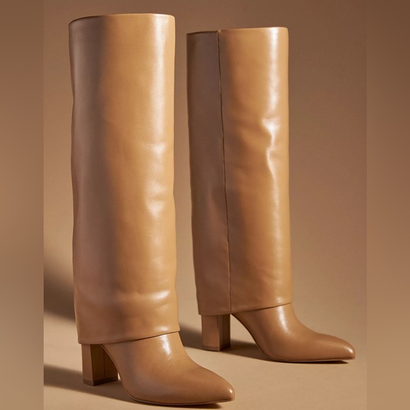 Marc Fisher Shoes - Marc Fisher LTD Leina Foldover Boots NWOB size 8.5